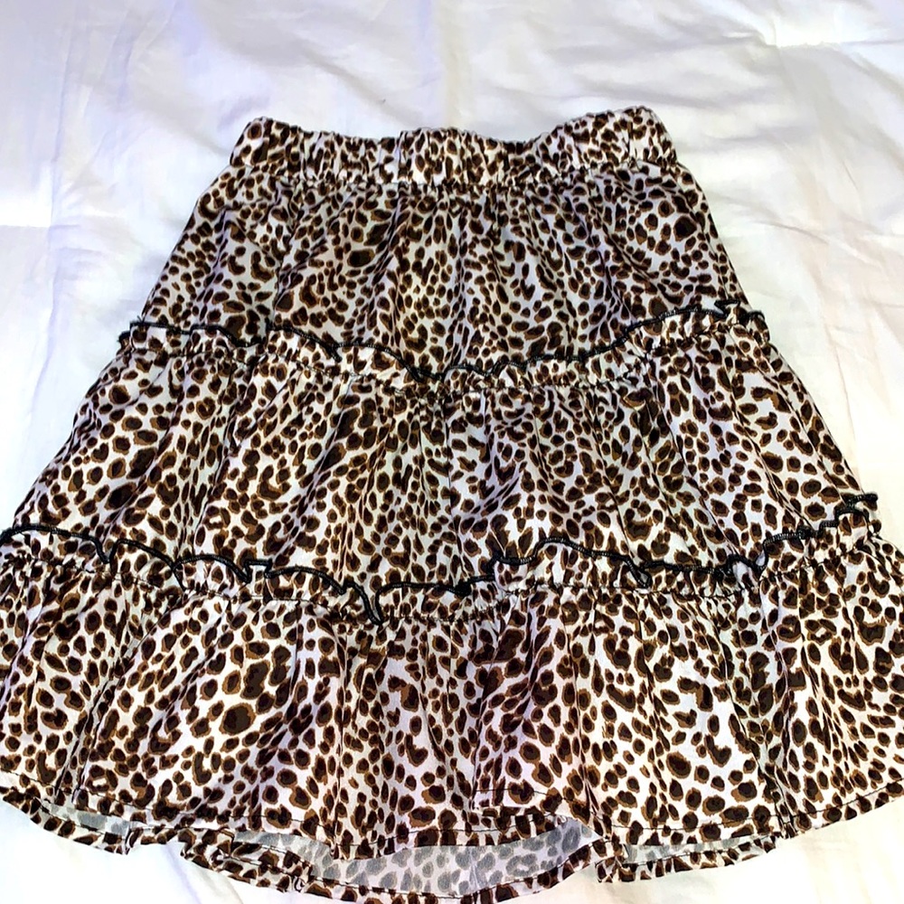 Cheetah Print Shein Skirt